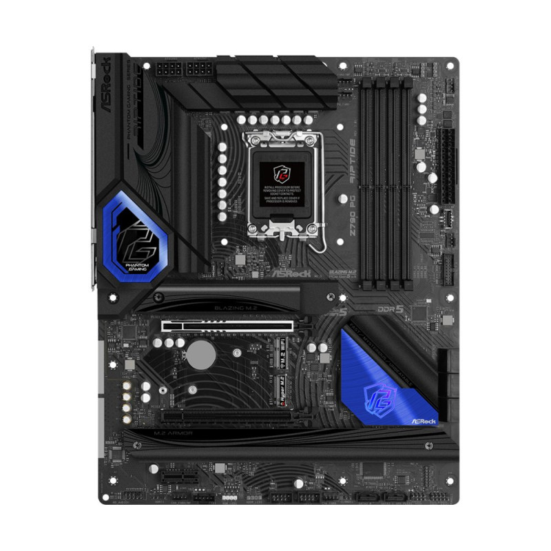 Asrock Z790 PG Riptide  Socket LGA 1700  Intel Z790  4xDDR5  ATX  Moederbord