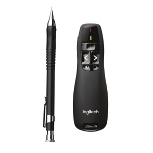 Logitech R400 Draadloze Presenter RF Zwart