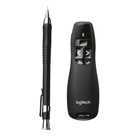 Logitech R400 Draadloze Presenter RF Zwart