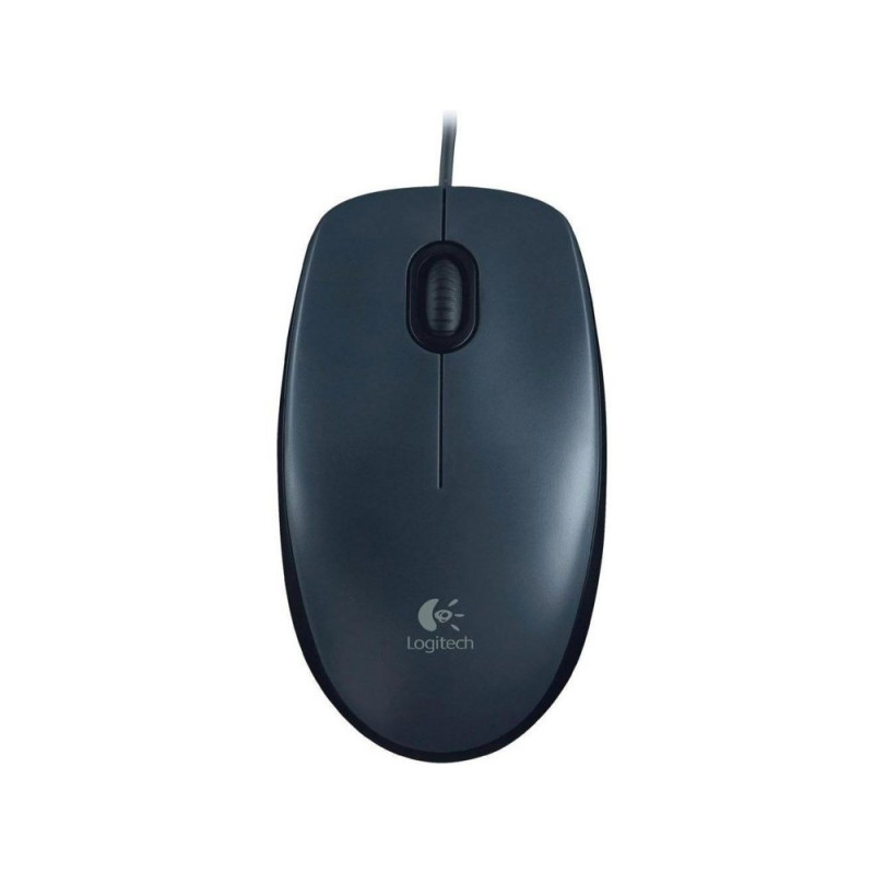Logitech M90  Bekabelde Muis  Links- en Rechtshandig  USB-A  1000 DPI  Zwart