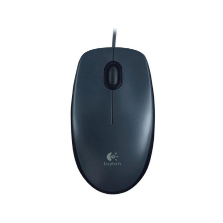 Logitech M90 Bekabelde Muis Links- en Rechtshandig USB-A 1000 DPI Zwart