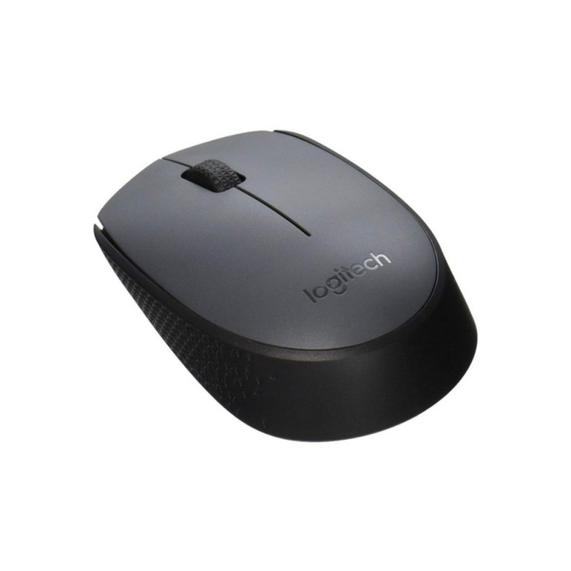 Logitech M170  Draadloze Muis  Links en Rechtshandig  RF  1000 DPI  Grijs
