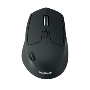 Logitech M720 Triathlon Draadloze Muis Rechtshandig RF Bluetooth 1000 DPI Zwart