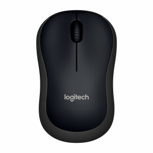 Logitech B220 Silent Draadloze Muis Links en Rechtshandig RF 1000 DPI Zwart