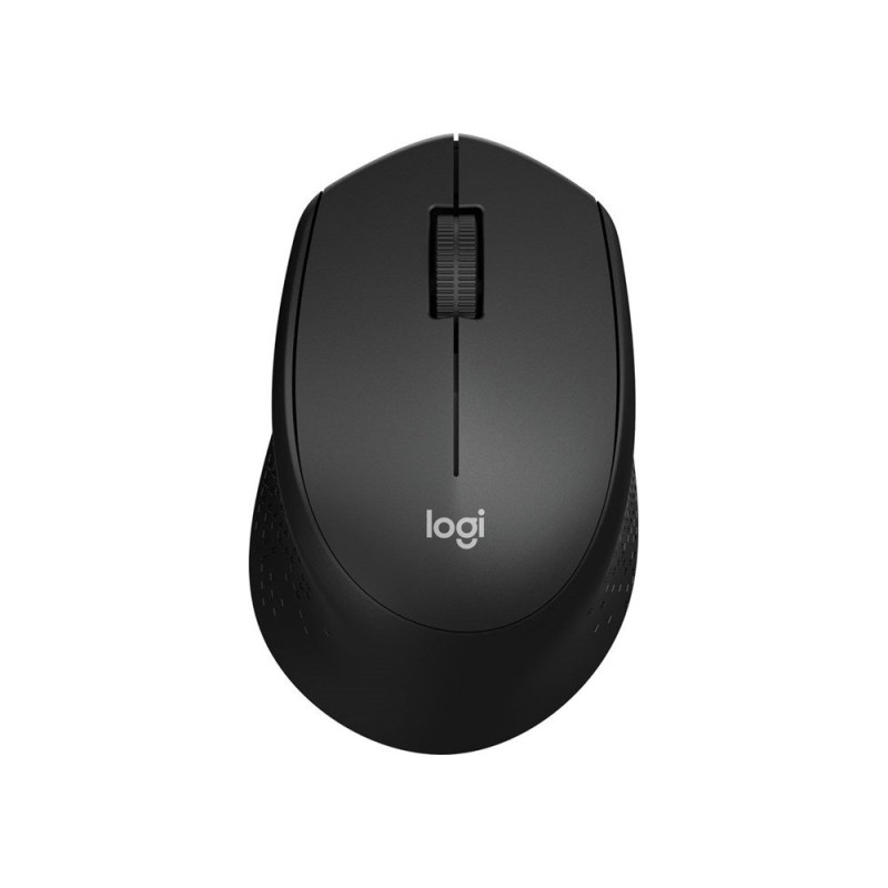 Logitech M330 Silent  Draadloze Muis  Rechtshandig  RF  1000 DPI  Zwart