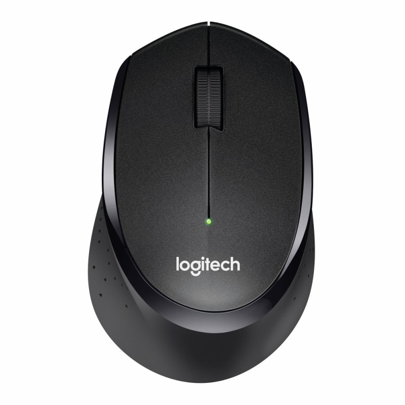Logitech B330 Silent Plus  Draadloze Muis  Links- en Rechtshandig  RF  1000 DPI  Zwart