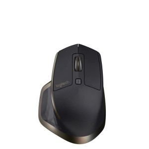 Logitech MX Master Draadloze Muis Rechtshandig RF Bluetooth 1600 DPI Zwart/Brons
