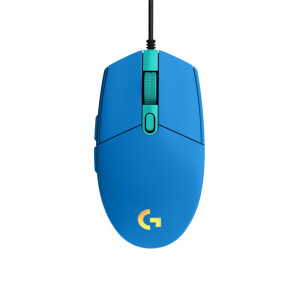 Logitech G203  Gaming Muis  Rechtshandig  USBA  8000 DPI  Blauw