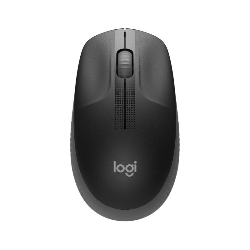 Logitech M190  Draadloze Muis  Links en Rechtshandig  RF  1000 DPI  Zwart