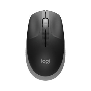 Logitech M190  Draadloze Muis  Links en Rechtshandig  RF  1000 DPI  Grijs