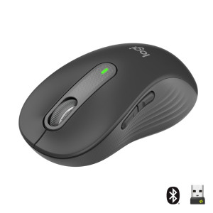 Logitech Signature M650 Large Draadloze Muis Rechtshandig RF Bluetooth 2000 DPI Grafiet