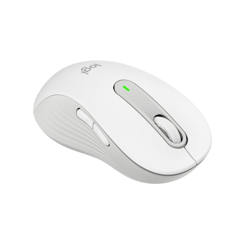 Logitech Signature M650  Draadloze Muis  Linkshandig  RF  Bluetooth  2000 DPI  Wit