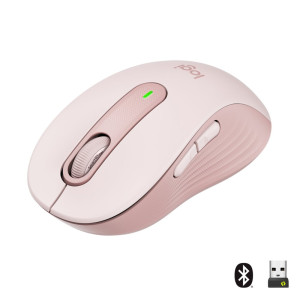 Logitech Signature M650 Draadloze Muis Rechtshandig RF Bluetooth 2000 DPI Roze