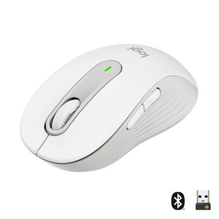 Logitech Signature M650 Draadloze Muis Rechtshandig RF Bluetooth 2000 DPI Wit