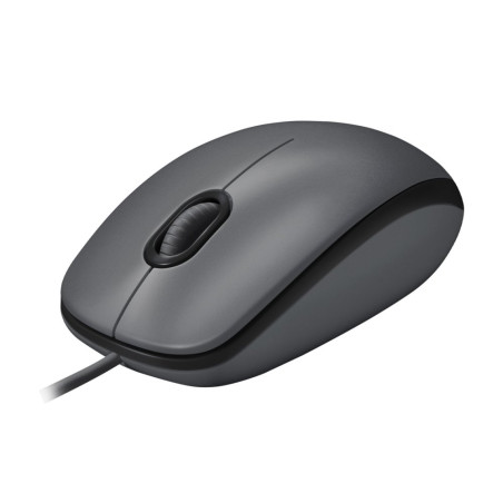 Logitech M100 Bekabelde Muis Links en Rechtshandig USBA 1000 DPI Zwart