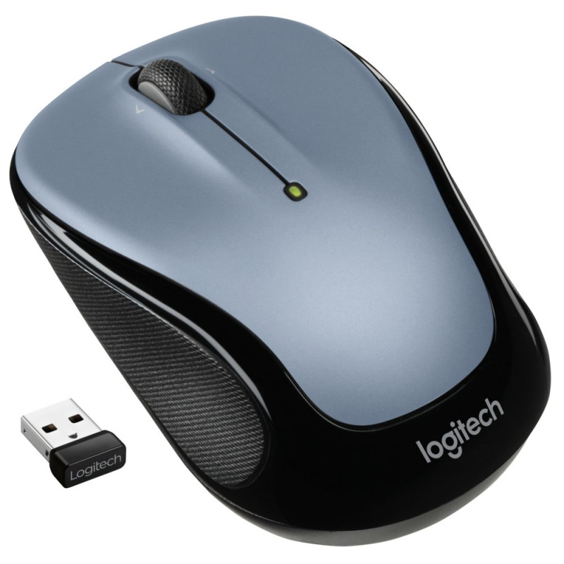 Logitech M325s  Draadloze Muis  Links en Rechtshandig  RF  1000 DPI  ZwartGrijs
