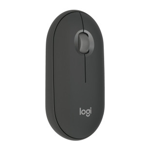 Logitech Pebble 2 M350s Draadloze Muis Links- en Rechtshandig RF Bluetooth 4000 DPI Grafiet
