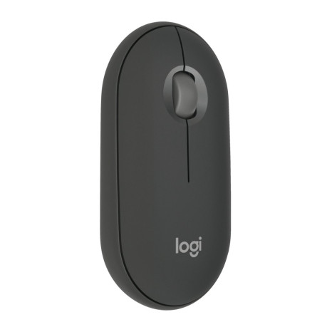 Logitech Pebble 2 M350s Draadloze Muis Links- en Rechtshandig RF Bluetooth 4000 DPI Grafiet
