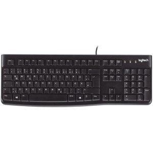 QWERTZ Logitech K120 Zakelijk Bedraad Toetsenbord QWERTZ