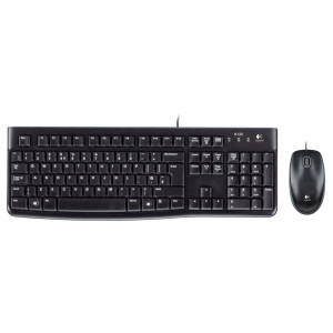 Logitech LGT-MK120  Bedrade Muis en Toetsenbordcombo  QWERTY