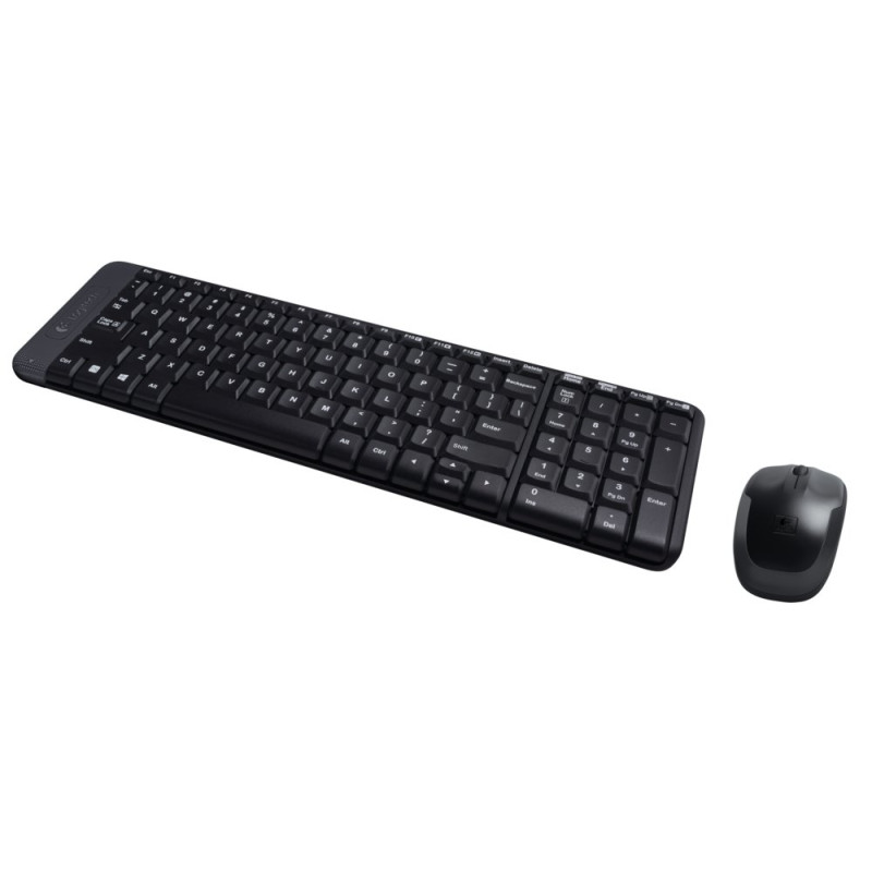 Logitech G MK220  Draadloze Muis en Toetsenbordcombo  QWERTY