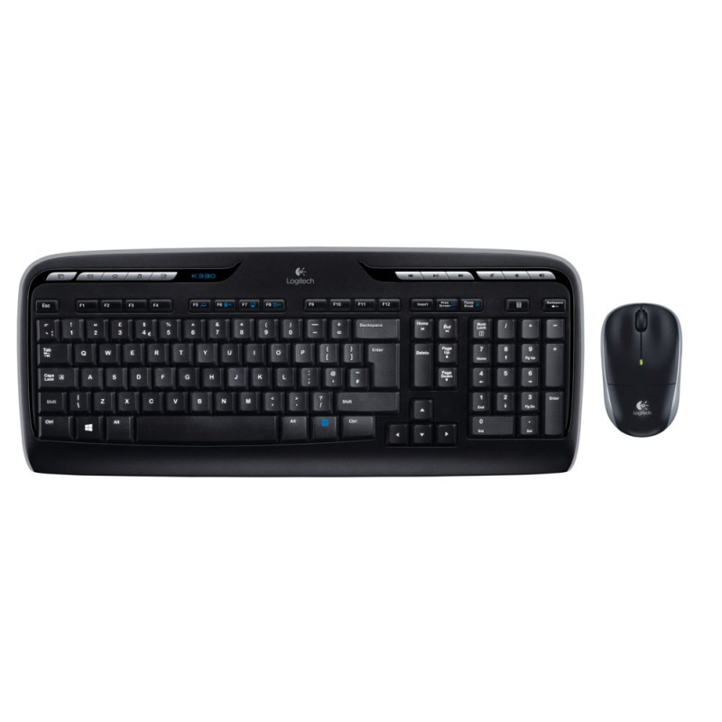 Logitech MK330  Draadloze Muis en Toetsenbordcombo  QWERTY
