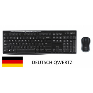 QWERTZ Logitech MK270 Draadloze Muis en Toetsenbordcombo QWERTZ