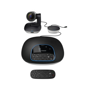 Logitech GROUP Videovergadersysteem Voor Groepen Full HD USB Zwart