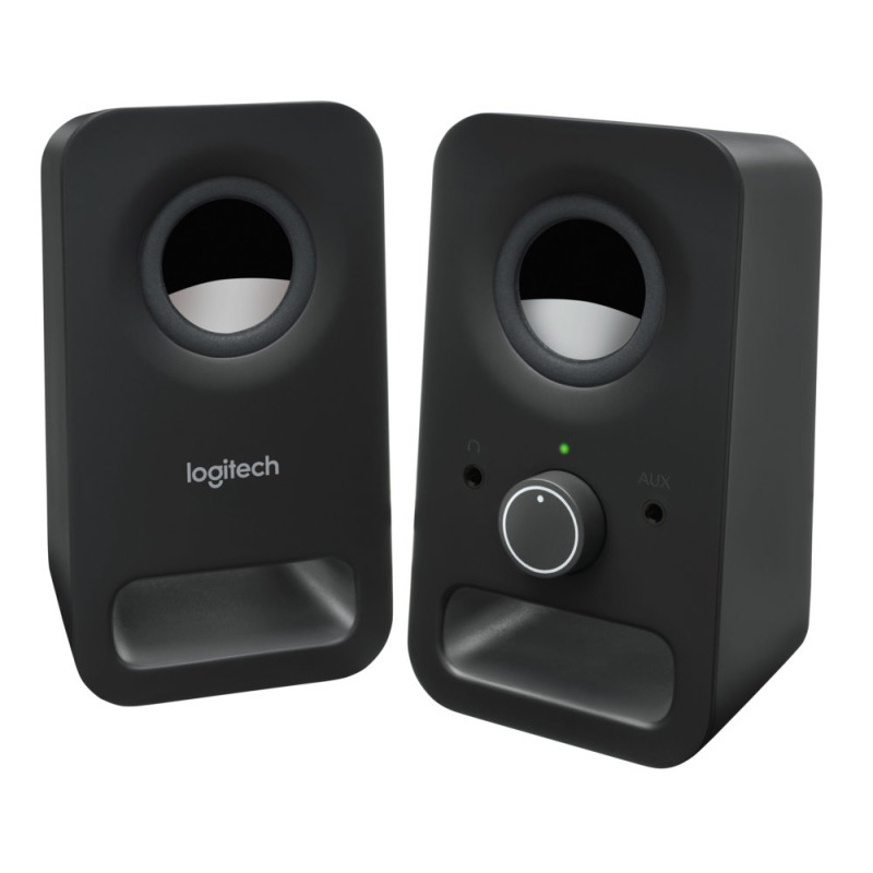 Logitech Z150  20 Luidsprekerset  3W RMS  Helder Stereogeluid  Zwart