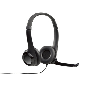 Logitech H390 Bedrade On-ear Headset USB-A Zwart