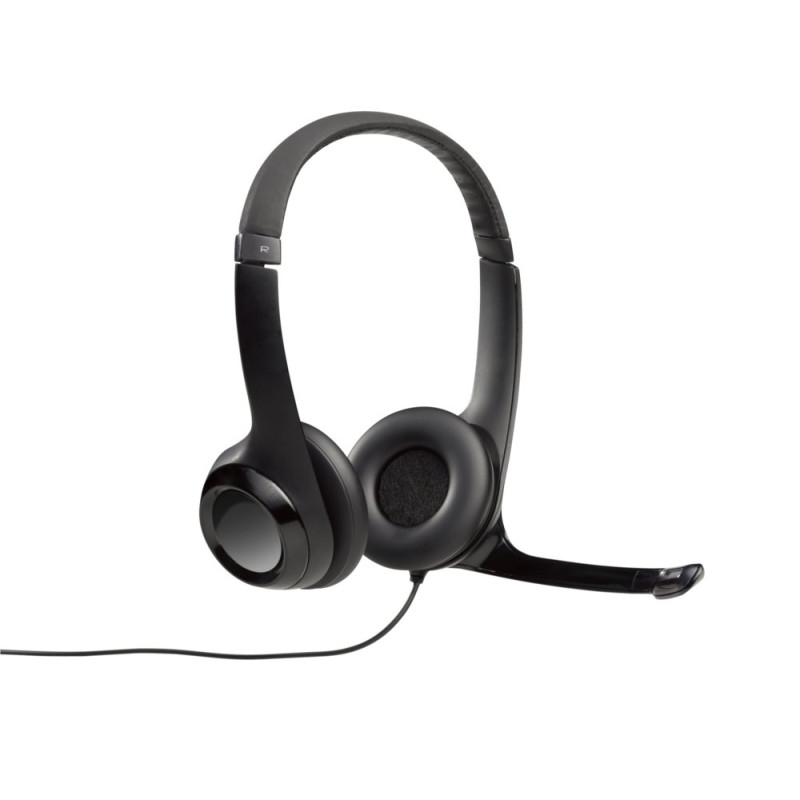 Logitech H390  Bedrade On-ear Headset USB-A  Zwart