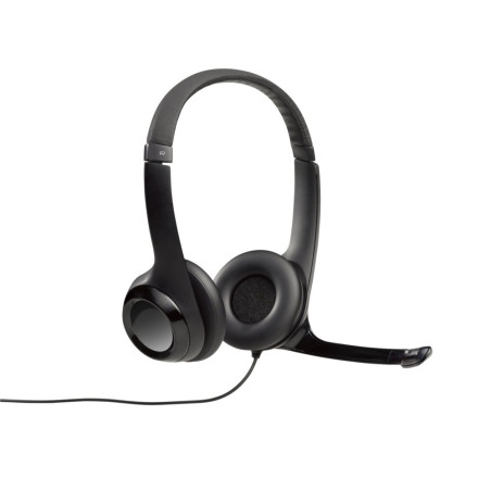 Logitech H390 Bedrade On-ear Headset USB-A Zwart