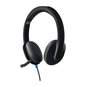 Logitech H540 Bedrade On-ear USB-A Headset Zwart