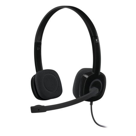 Logitech H151 Bedrade Onear Headset 35mm Zwart
