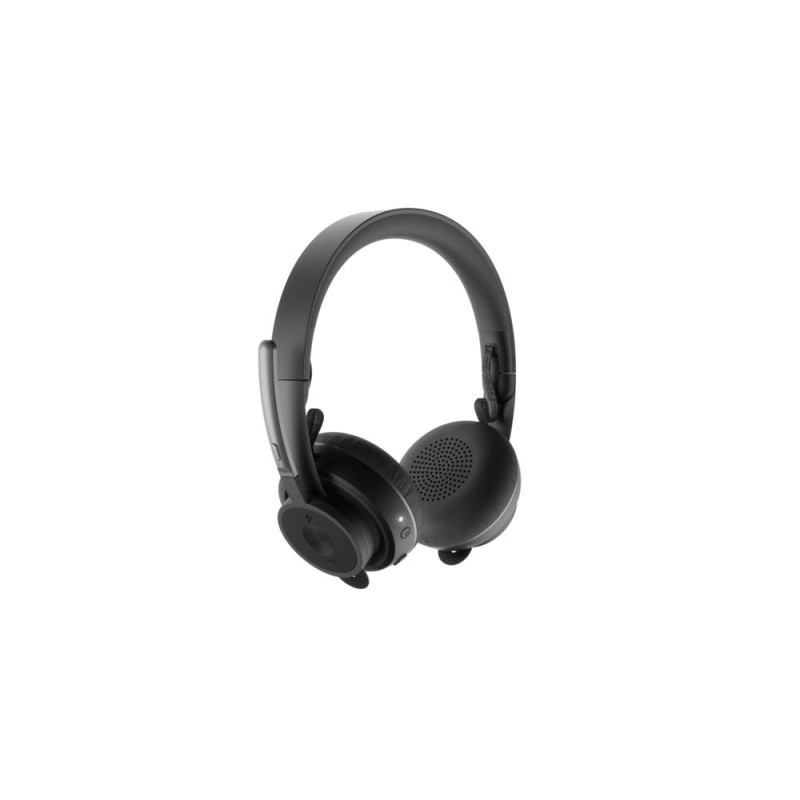 Logitech Zone  Draadloze On-ear Headset  Bluetooth  Grafiet