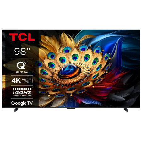 TCL C69 98C69B  98 Ultra HD 4K  QLED Smart TV  Wifi  Google TV  Dolby Vision  60Hz