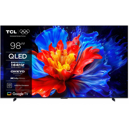 TCL P8K 98P8K  98 4K Ultra HD QLED  Google TV  ONKYO 21 HiFi  Dolby Vision  144Hz 2025