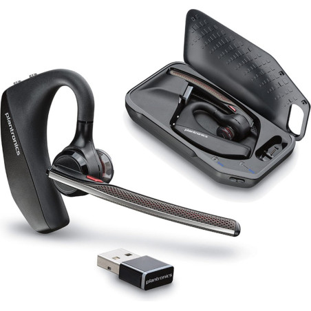 Plantronics Voyager 5200 UC Draadloze Mono On-Ear Headset Bluetooth Zwart