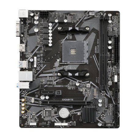 Gigabyte A520MK V2 Socket AM4 AMD A520 2xDDR4 MicroATX Moederbord