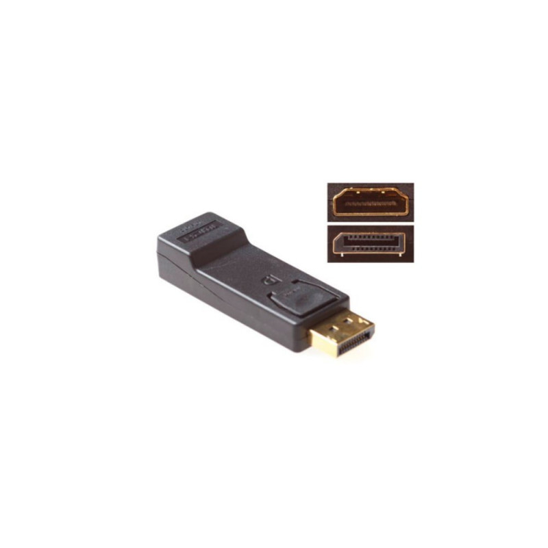ACT AB3985  DisplayPort naar HDMI Adapter  Male naar Female