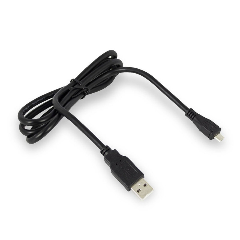 ACT AC3000  USB 20  USBA naar MicroUSBB  1m  Zwart