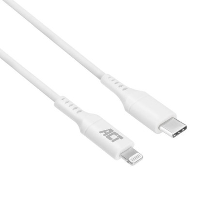 ACT kabel USBC naar Lightning 2 m Wit AC3015