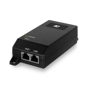 ACT AC4438 Gigabit PoE Injector 30W IEEE 802.3af/at 1x LAN