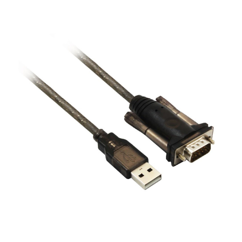 ACT AC6000  Serile Kabel  USBA naar DB9  15 m  Zwart