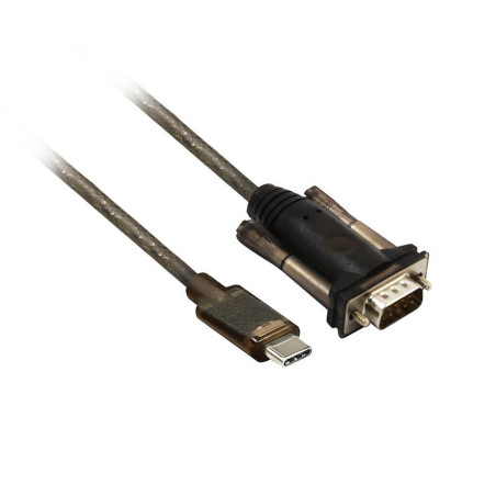 ACT AC6002 Serile Kabel USBC naar DB9 15 m Zwart