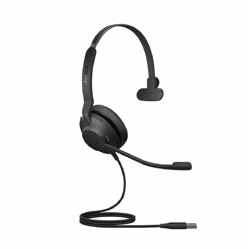 Jabra Evolve2 30 UC  Mono Bedrade On-Ear Headset USB-C  Zwart