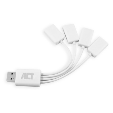 ACT AC6210  Interface Hub  USB 32 Gen 1 31 Gen 1 TypeA  480 Mbits  Wit