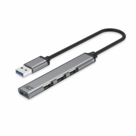 ACT AC6325  USB 32 Gen 1 Interface Hub  TypeA  5 Gbps  Grijs