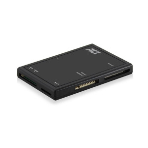 ACT AC6370  USB 3.2 Gen1 Geheugenkaartlezer  Type-A  Zwart