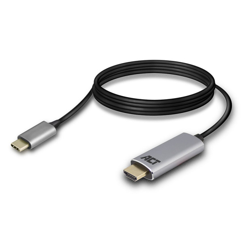 ACT AC7015  USBC naar HDMI kabel  18 meter